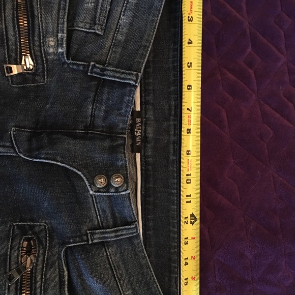 Balmain Moto denim - Picture 4 of 5